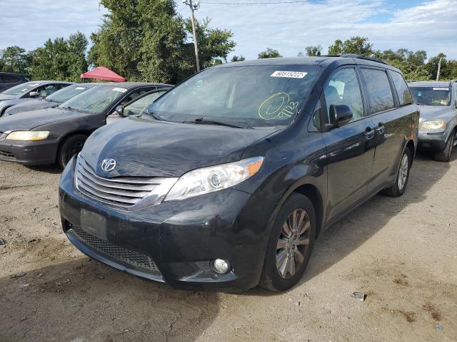 Photo 1 VIN: 5TDDZ3DC4HS179648 - TOYOTA SIENNA XLE 