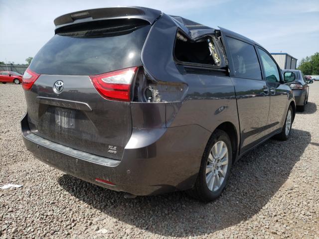 Photo 3 VIN: 5TDDZ3DC5HS172711 - TOYOTA SIENNA XLE 