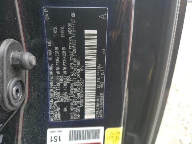 Photo 12 VIN: 5TDDZ3DC5HS185037 - TOYOTA SIENNA XLE 