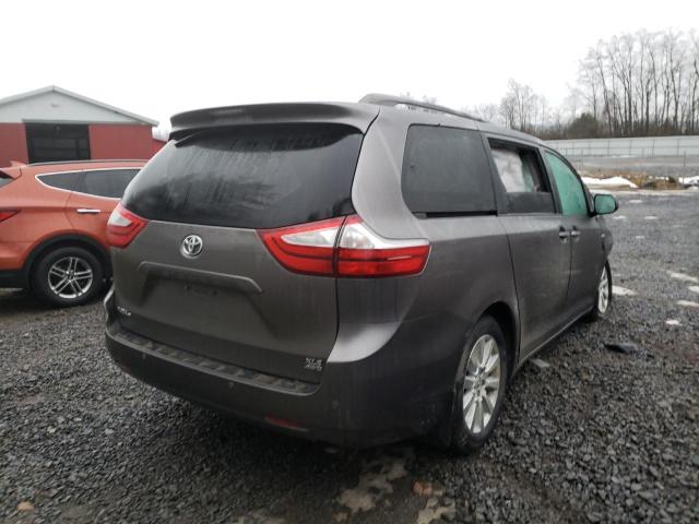 Photo 2 VIN: 5TDDZ3DC7HS155683 - TOYOTA SIENNA XLE 