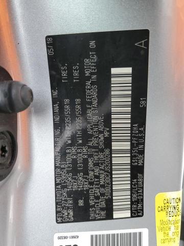 Photo 12 VIN: 5TDDZ3DC7JS200286 - TOYOTA SIENNA XLE 