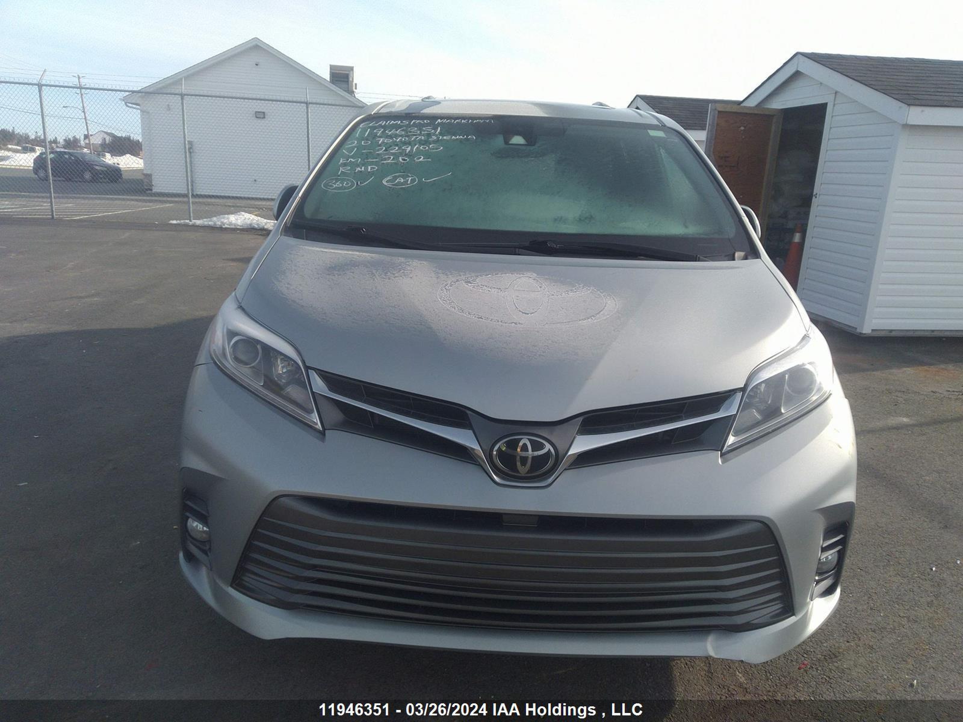 Photo 12 VIN: 5TDDZ3DC8LS229105 - TOYOTA SIENNA 