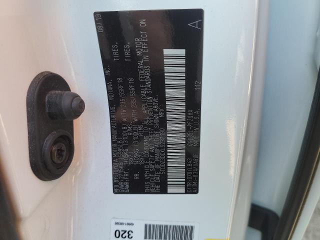 Photo 12 VIN: 5TDDZ3DCXLS237190 - TOYOTA SIENNA XLE 