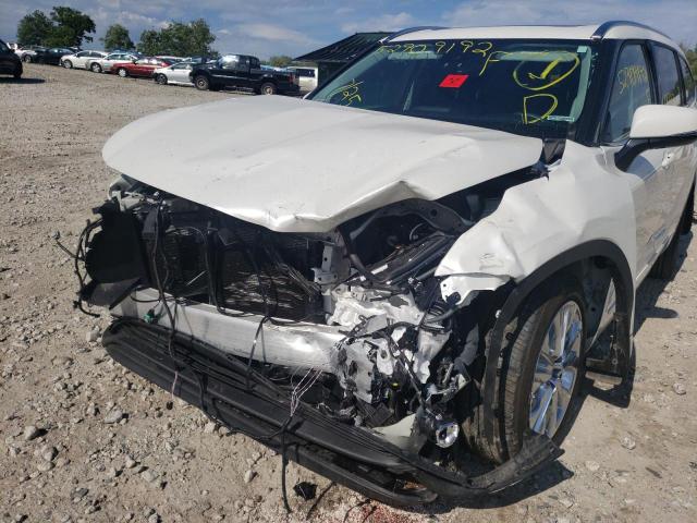 Photo 8 VIN: 5TDDZRBH1MS524890 - TOYOTA HIGHLANDER 