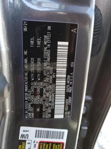 Photo 12 VIN: 5TDDZRBHXMS135262 - TOYOTA HIGHLANDER 