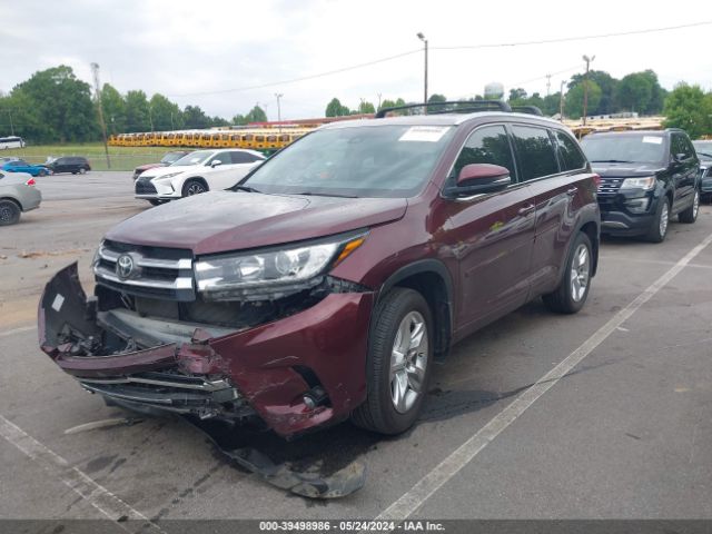 Photo 1 VIN: 5TDDZRFH0KS704000 - TOYOTA HIGHLANDER 