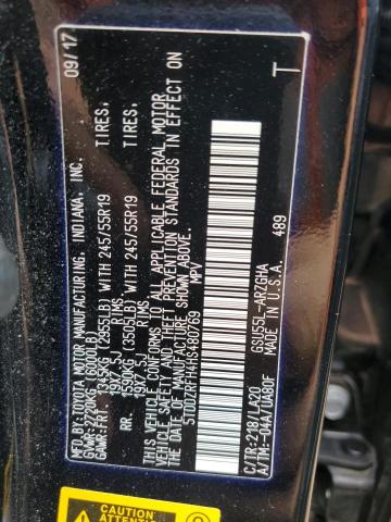 Photo 13 VIN: 5TDDZRFH4HS480769 - TOYOTA HIGHLANDER 