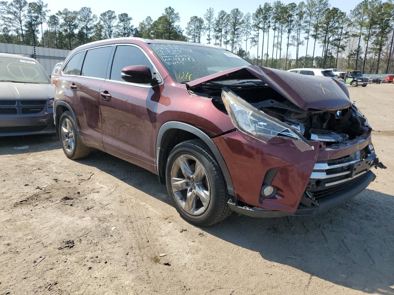 Photo 3 VIN: 5TDDZRFH6JS488183 - TOYOTA HIGHLANDER 