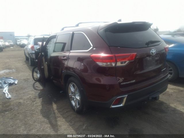 Photo 2 VIN: 5TDDZRFH8JS807549 - TOYOTA HIGHLANDER 