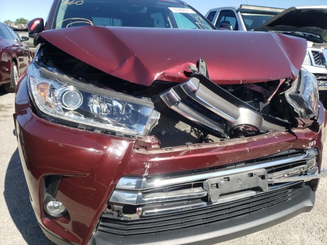 Photo 8 VIN: 5TDDZRFH8JS874510 - TOYOTA HIGHLANDER 