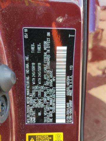 Photo 12 VIN: 5TDDZRFHXJS874072 - TOYOTA HIGHLANDER 