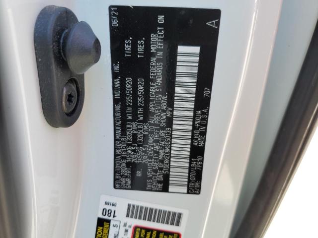 Photo 9 VIN: 5TDERKEC8MS050139 - TOYOTA SIENNA LIM 