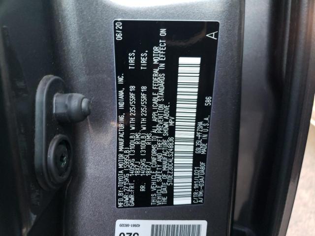 Photo 12 VIN: 5TDEZ3DC4LS248836 - TOYOTA SIENNA 