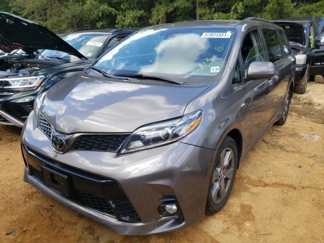 Photo 1 VIN: 5TDEZ3DC6KS215464 - TOYOTA SIENNA SE 