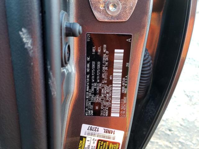 Photo 12 VIN: 5TDFY5A11NS076676 - TOYOTA SEQUOIA LI 