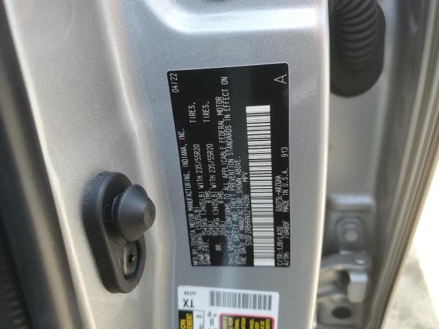 Photo 12 VIN: 5TDFZRBH6NS214096 - TOYOTA HIGHLANDER 