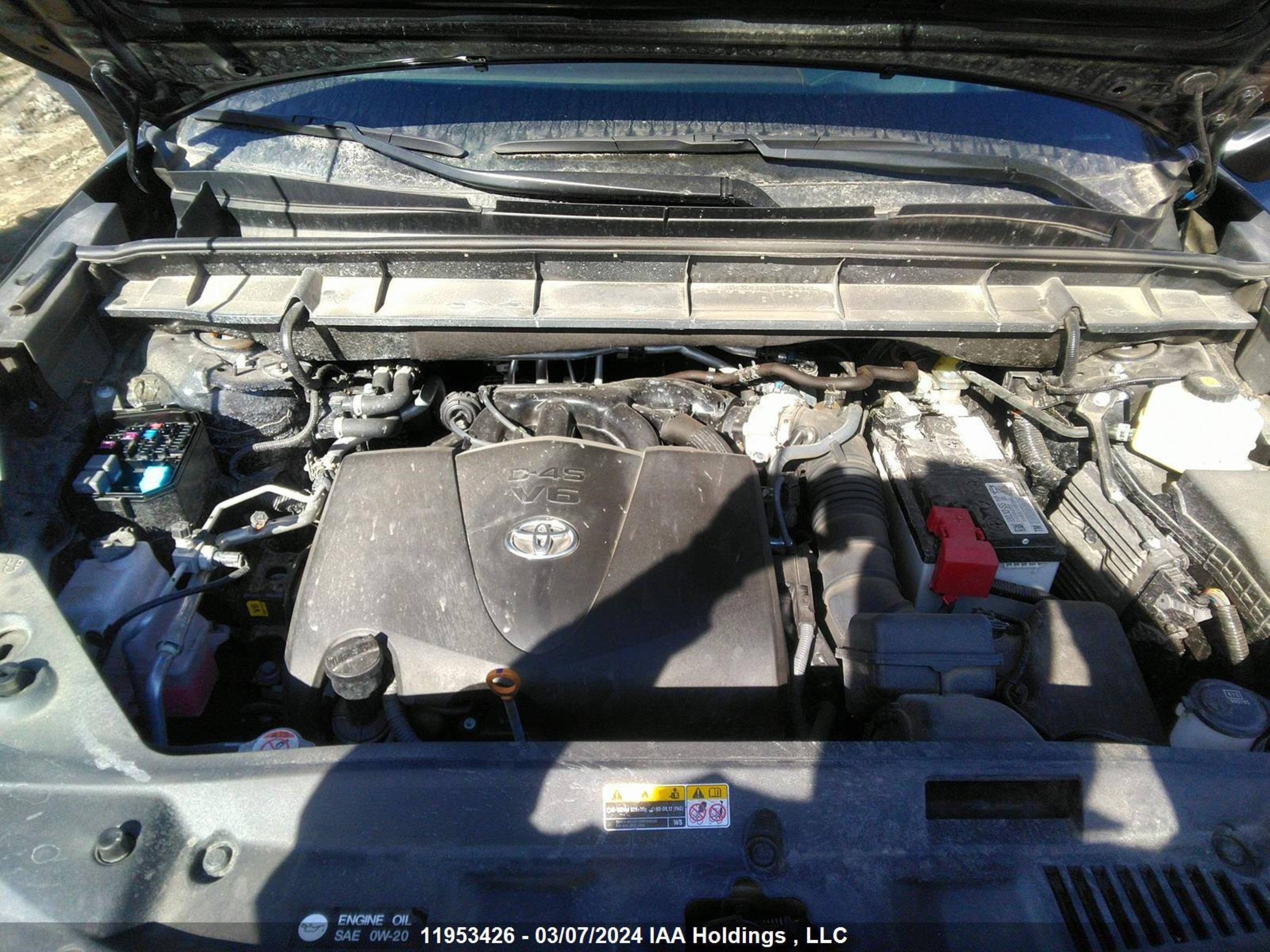 Photo 9 VIN: 5TDFZRBH7NS203236 - TOYOTA HIGHLANDER 