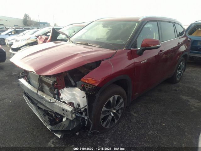 Photo 1 VIN: 5TDGBRCH0MS531104 - TOYOTA HIGHLANDER 