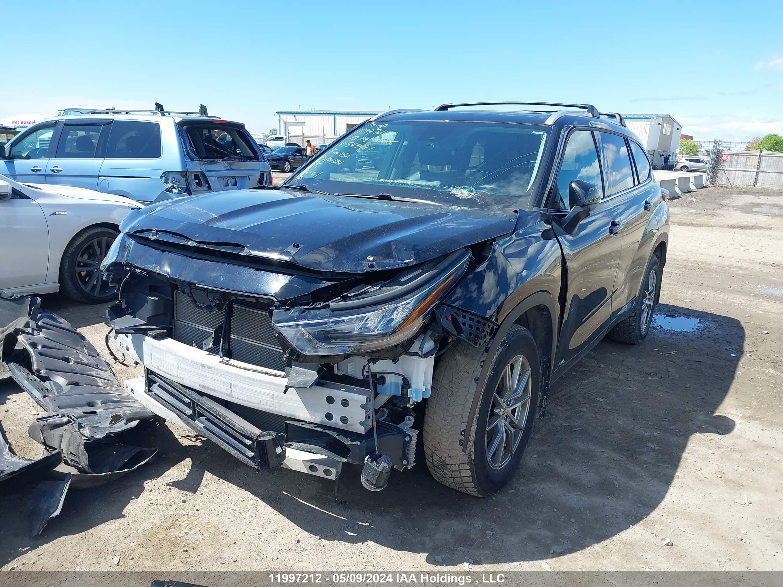 Photo 1 VIN: 5TDGBRCH1NS543487 - TOYOTA HIGHLANDER 