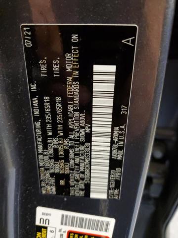 Photo 12 VIN: 5TDGBRCH7MS533030 - TOYOTA HIGHLANDER 