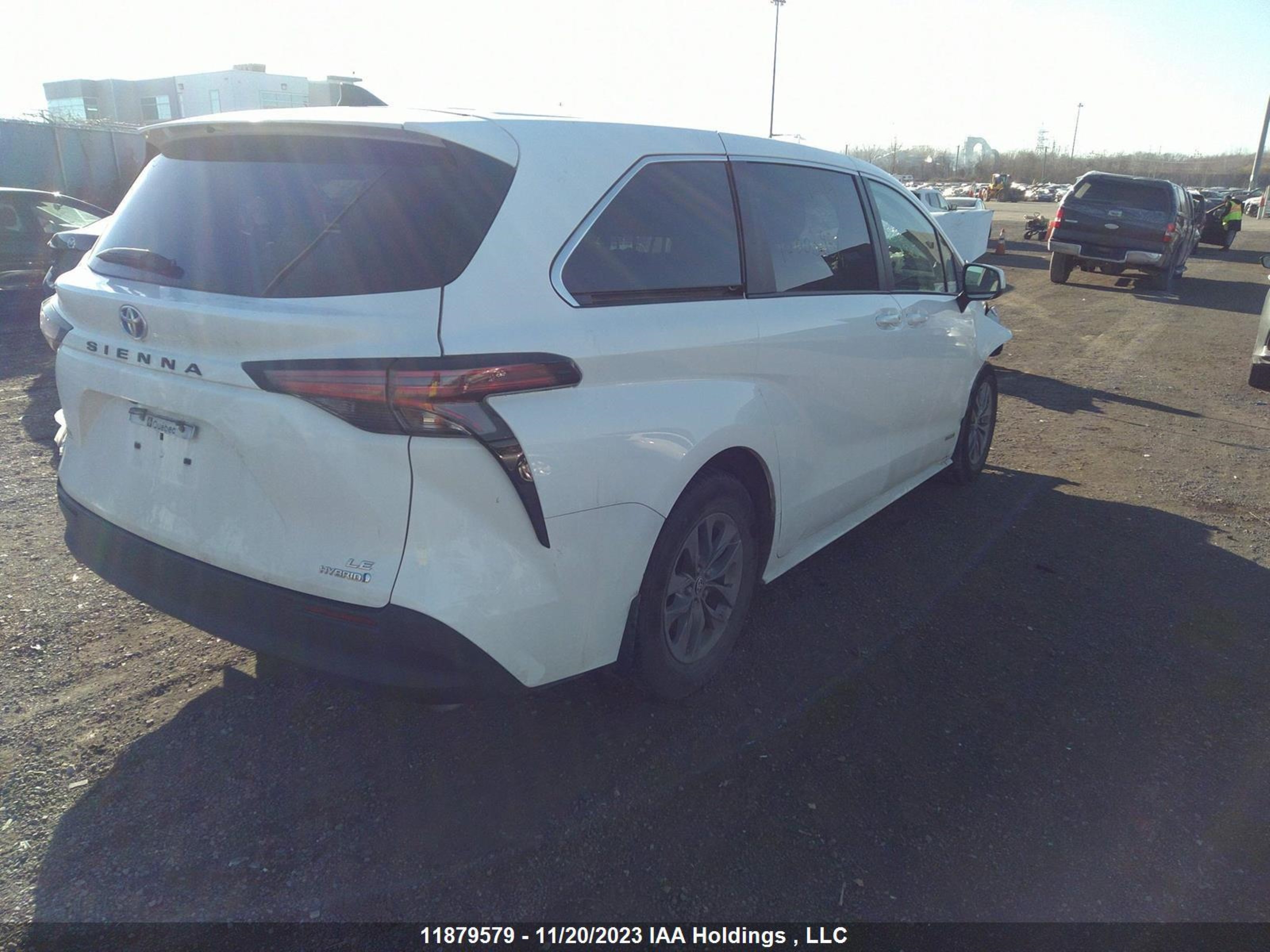 Photo 3 VIN: 5TDGRKEC5MS003594 - TOYOTA SIENNA 