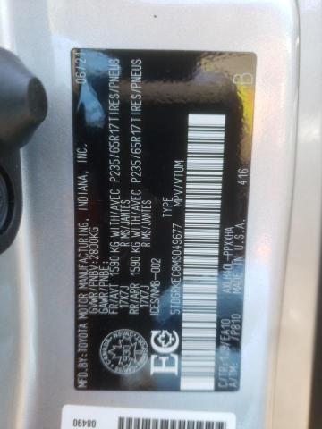 Photo 12 VIN: 5TDGRKEC8MS049677 - TOYOTA SIENNA LE 