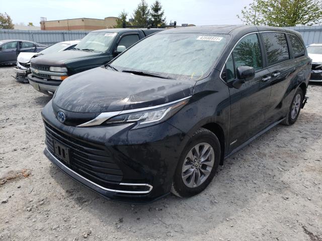 Photo 1 VIN: 5TDGRKEC9MS021211 - TOYOTA SIENNA LE 