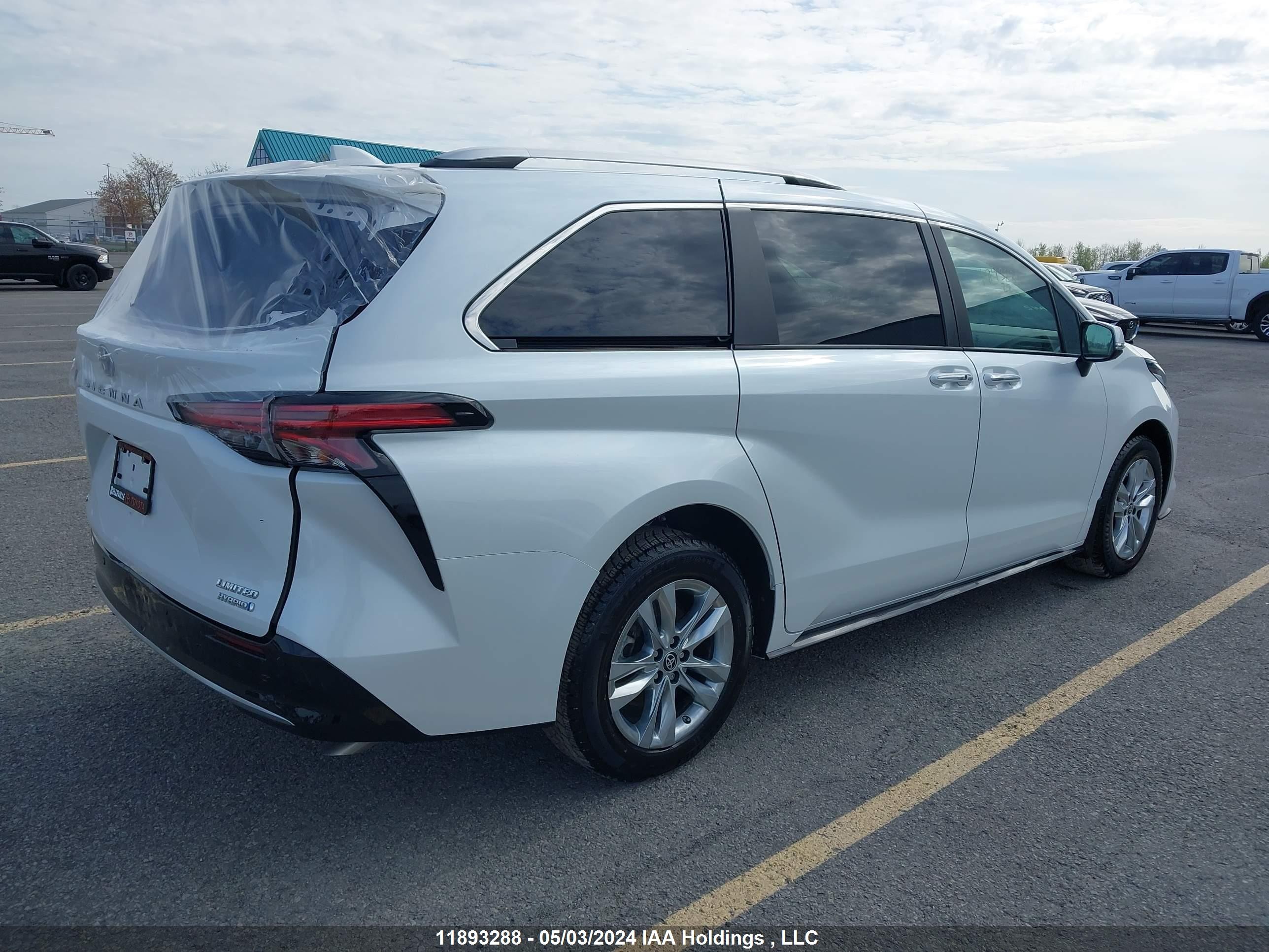 Photo 3 VIN: 5TDGSKFC6NS054722 - TOYOTA SIENNA 