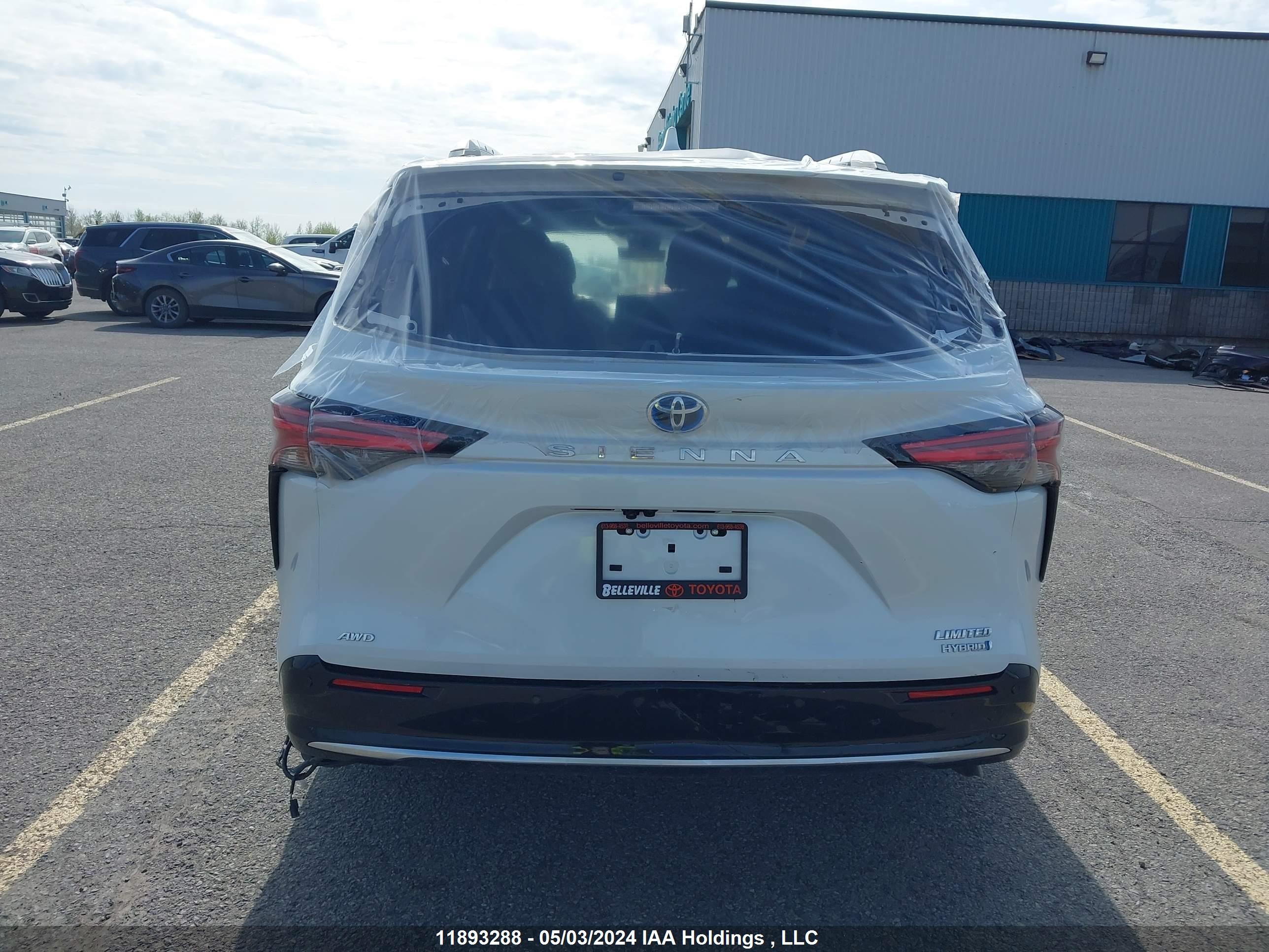 Photo 5 VIN: 5TDGSKFC6NS054722 - TOYOTA SIENNA 