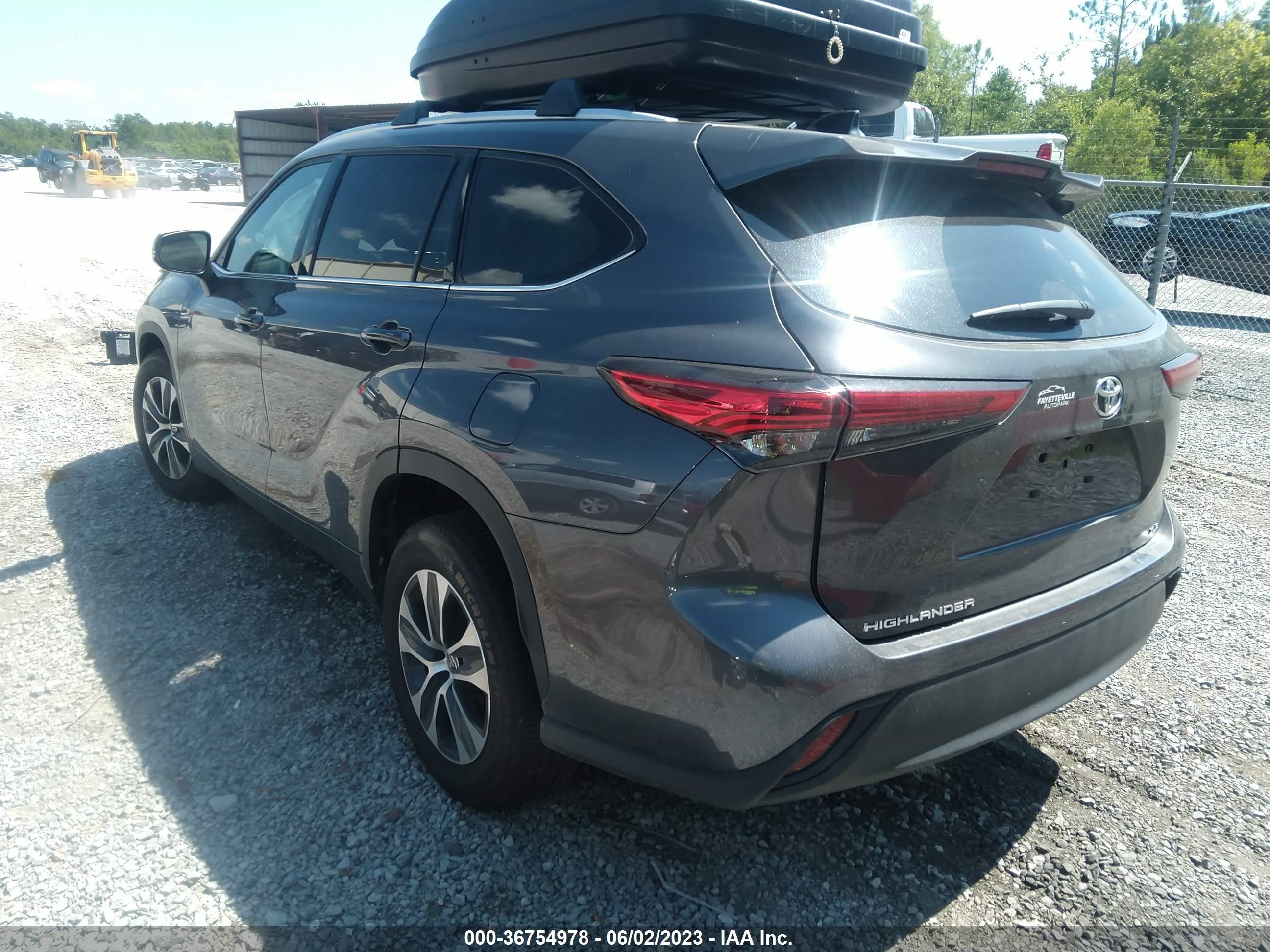 Photo 2 VIN: 5TDGZRAH4NS101415 - TOYOTA HIGHLANDER 