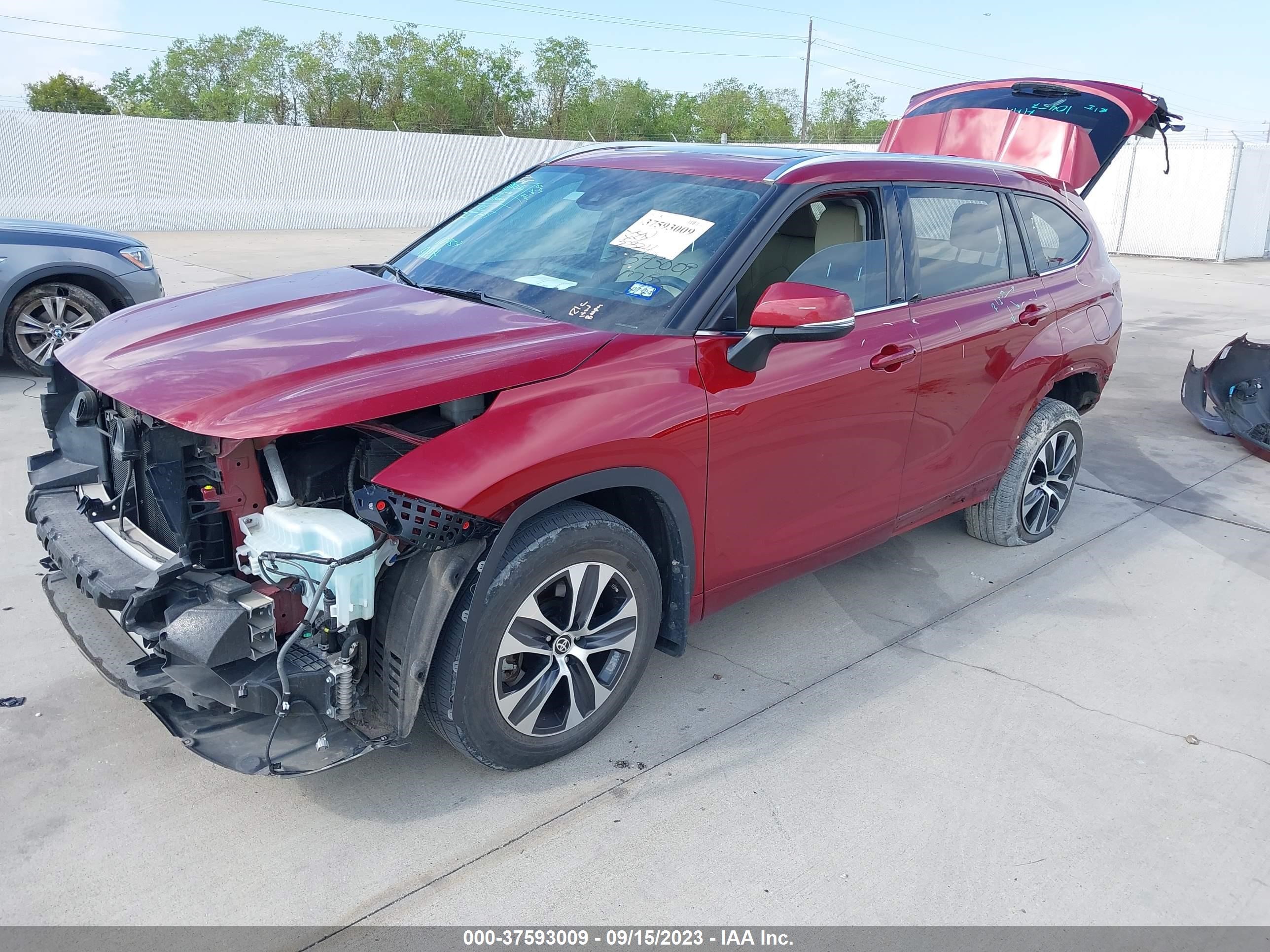 Photo 1 VIN: 5TDGZRAH5LS018248 - TOYOTA HIGHLANDER 