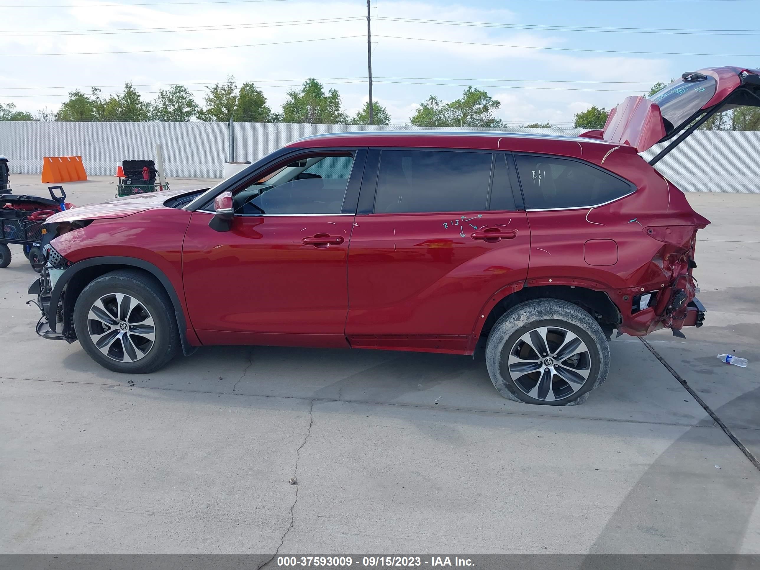 Photo 14 VIN: 5TDGZRAH5LS018248 - TOYOTA HIGHLANDER 