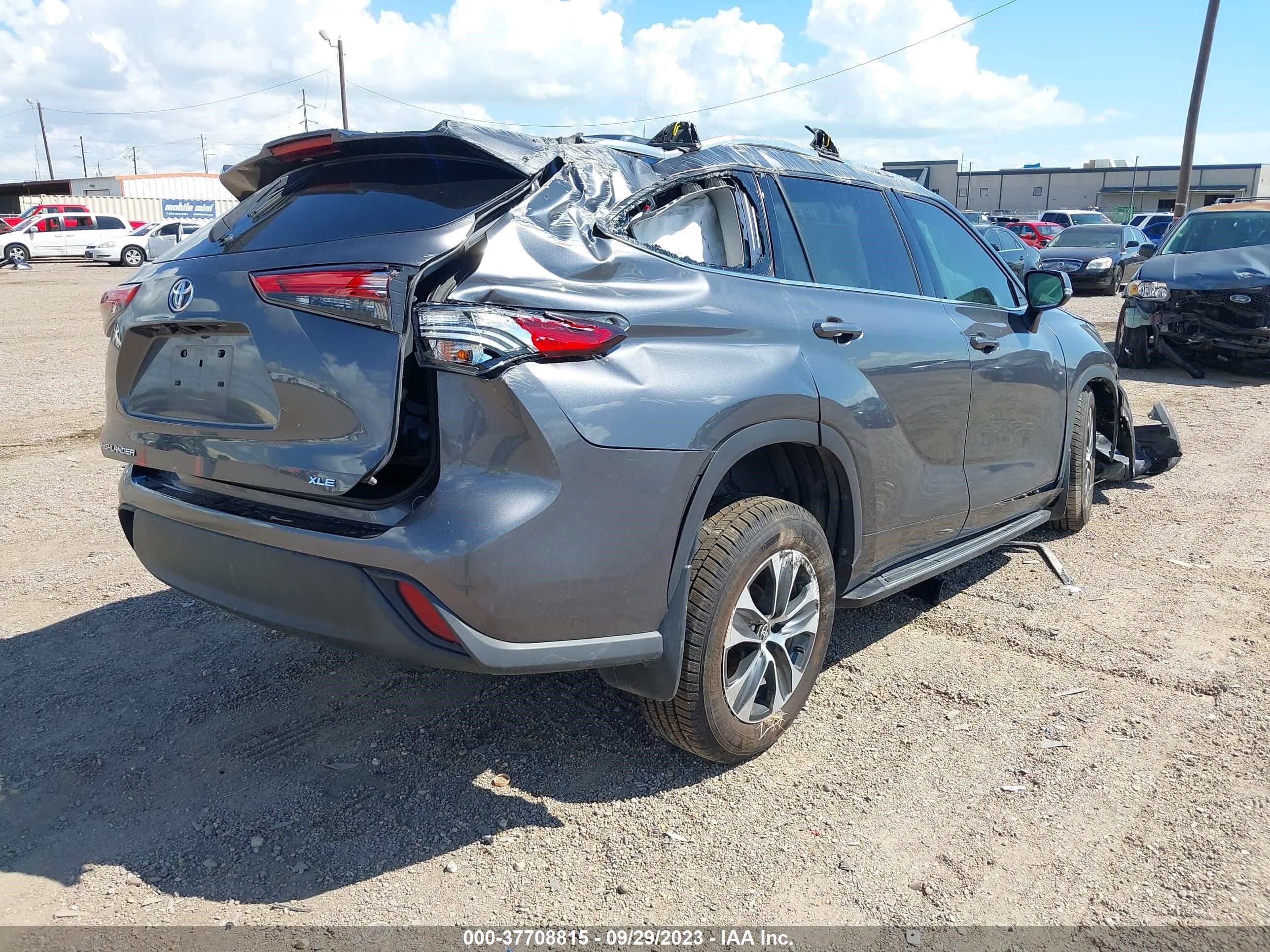 Photo 3 VIN: 5TDGZRAH9LS013246 - TOYOTA HIGHLANDER 