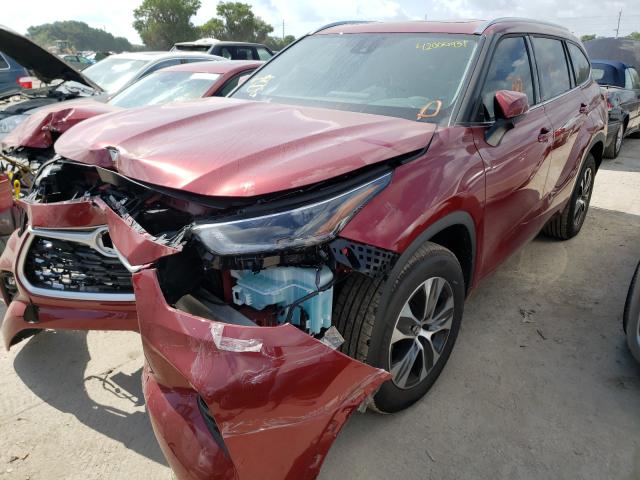 Photo 1 VIN: 5TDGZRAHXMS048587 - TOYOTA HIGHLANDER 