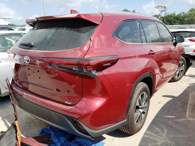 Photo 3 VIN: 5TDGZRAHXMS048587 - TOYOTA HIGHLANDER 