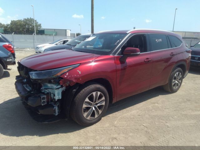 Photo 1 VIN: 5TDGZRAHXNS544622 - TOYOTA HIGHLANDER 