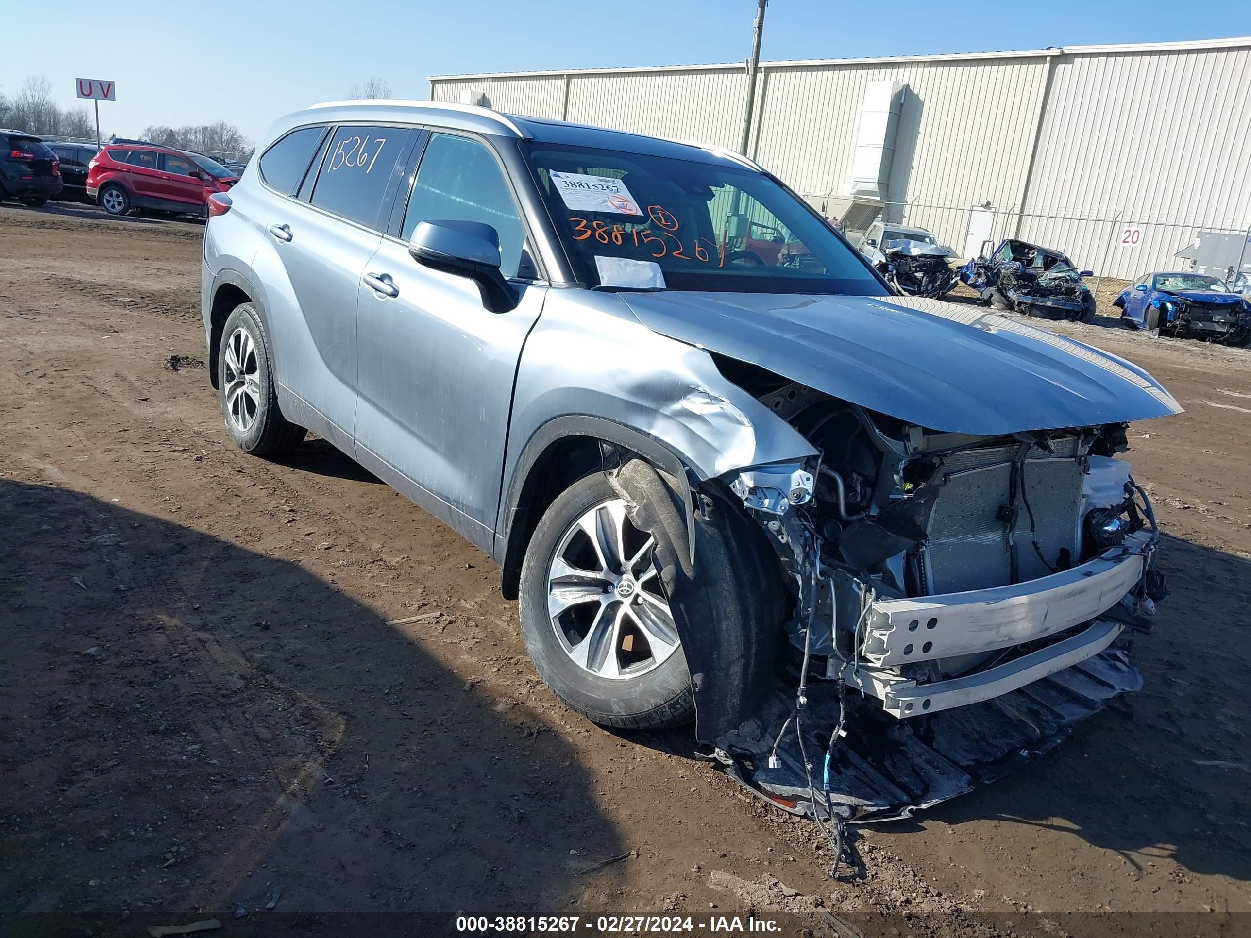 Photo 12 VIN: 5TDGZRBH1NS163689 - TOYOTA HIGHLANDER 