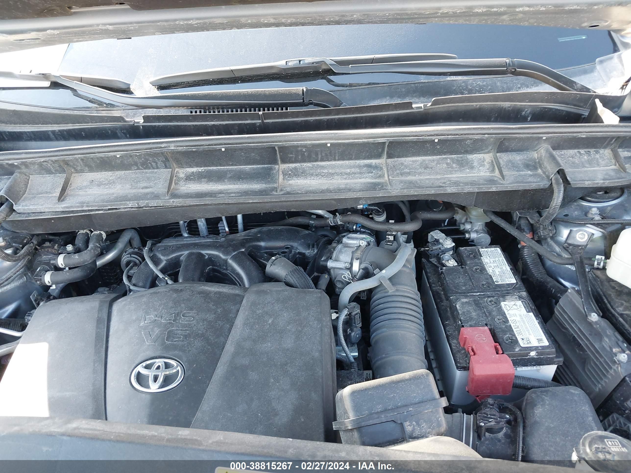 Photo 9 VIN: 5TDGZRBH1NS163689 - TOYOTA HIGHLANDER 