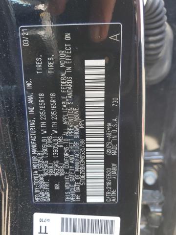 Photo 12 VIN: 5TDGZRBH3MS535788 - TOYOTA HIGHLANDER 