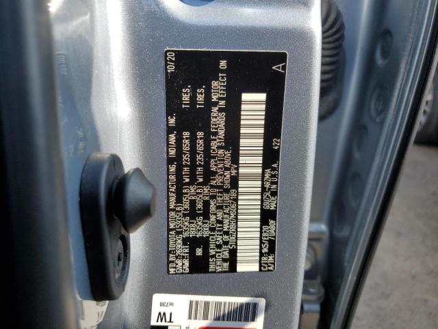 Photo 12 VIN: 5TDGZRBH7MS067189 - TOYOTA HIGHLANDER 