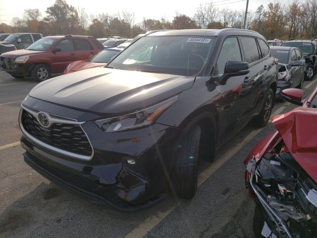 Photo 1 VIN: 5TDGZRBH8MS076077 - TOYOTA HIGHLANDER 