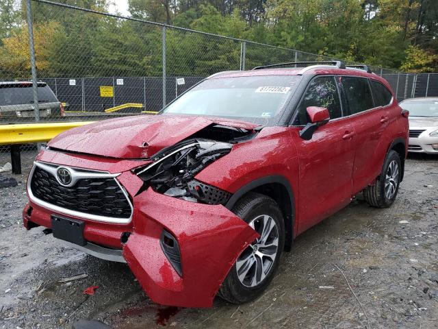 Photo 1 VIN: 5TDGZRBH9NS211598 - TOYOTA HIGHLANDER 