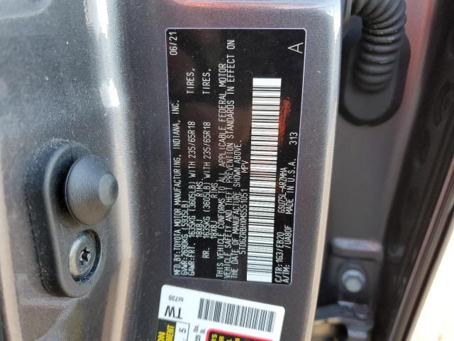 Photo 11 VIN: 5TDGZRBHXMS551051 - TOYOTA HIGHLANDER 