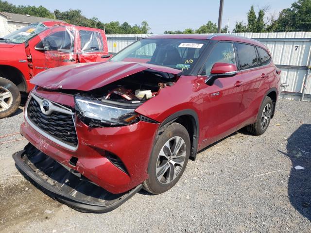 Photo 1 VIN: 5TDHBRCH4MS520594 - TOYOTA HIGHLANDER 