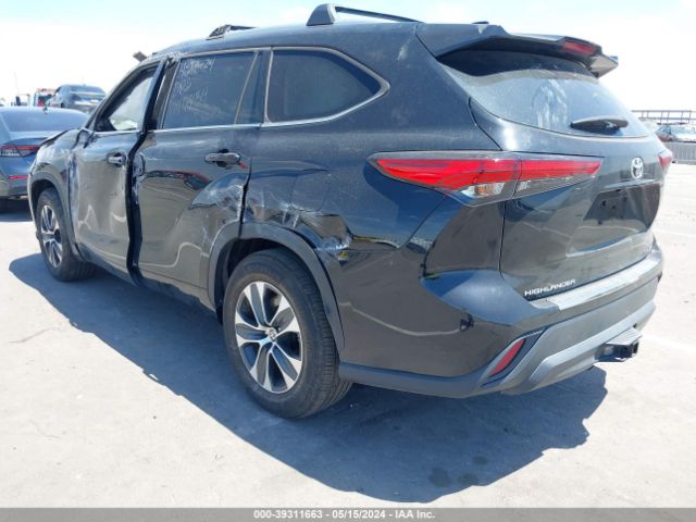 Photo 2 VIN: 5TDHZRAH1NS136434 - TOYOTA HIGHLANDER 