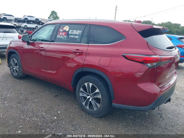 Photo 2 VIN: 5TDHZRAH4NS554194 - TOYOTA HIGHLANDER 