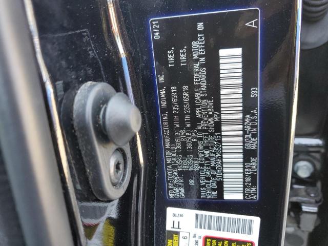 Photo 11 VIN: 5TDHZRAH7MS527151 - TOYOTA HIGHLANDER 