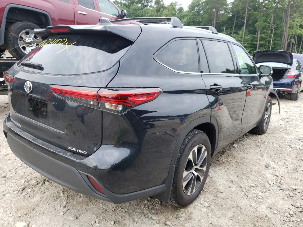 Photo 3 VIN: 5TDHZRBH0NS206472 - TOYOTA HIGHLANDER 