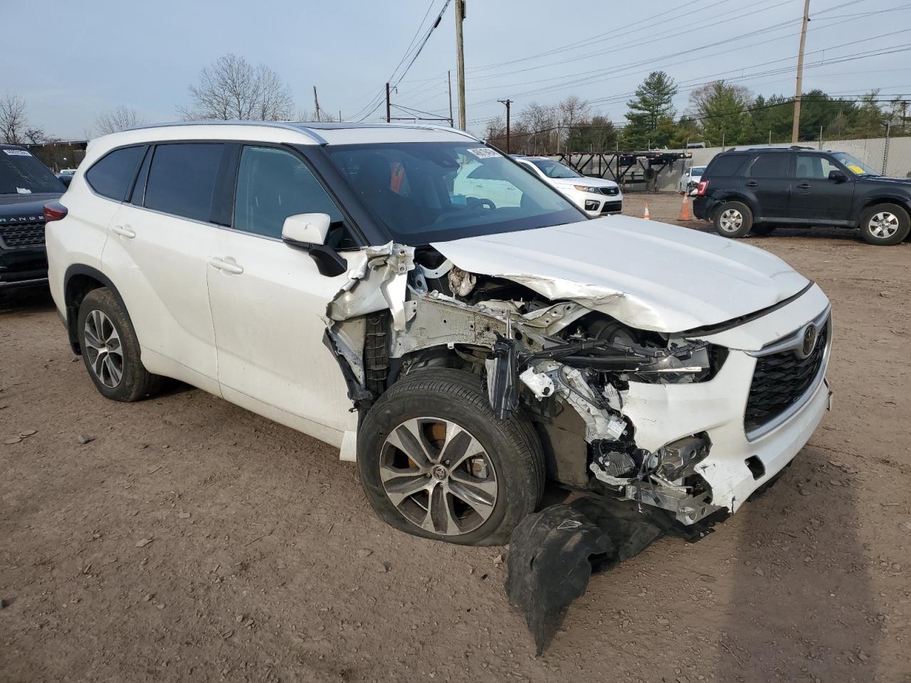 Photo 3 VIN: 5TDHZRBH2MS109062 - TOYOTA HIGHLANDER 