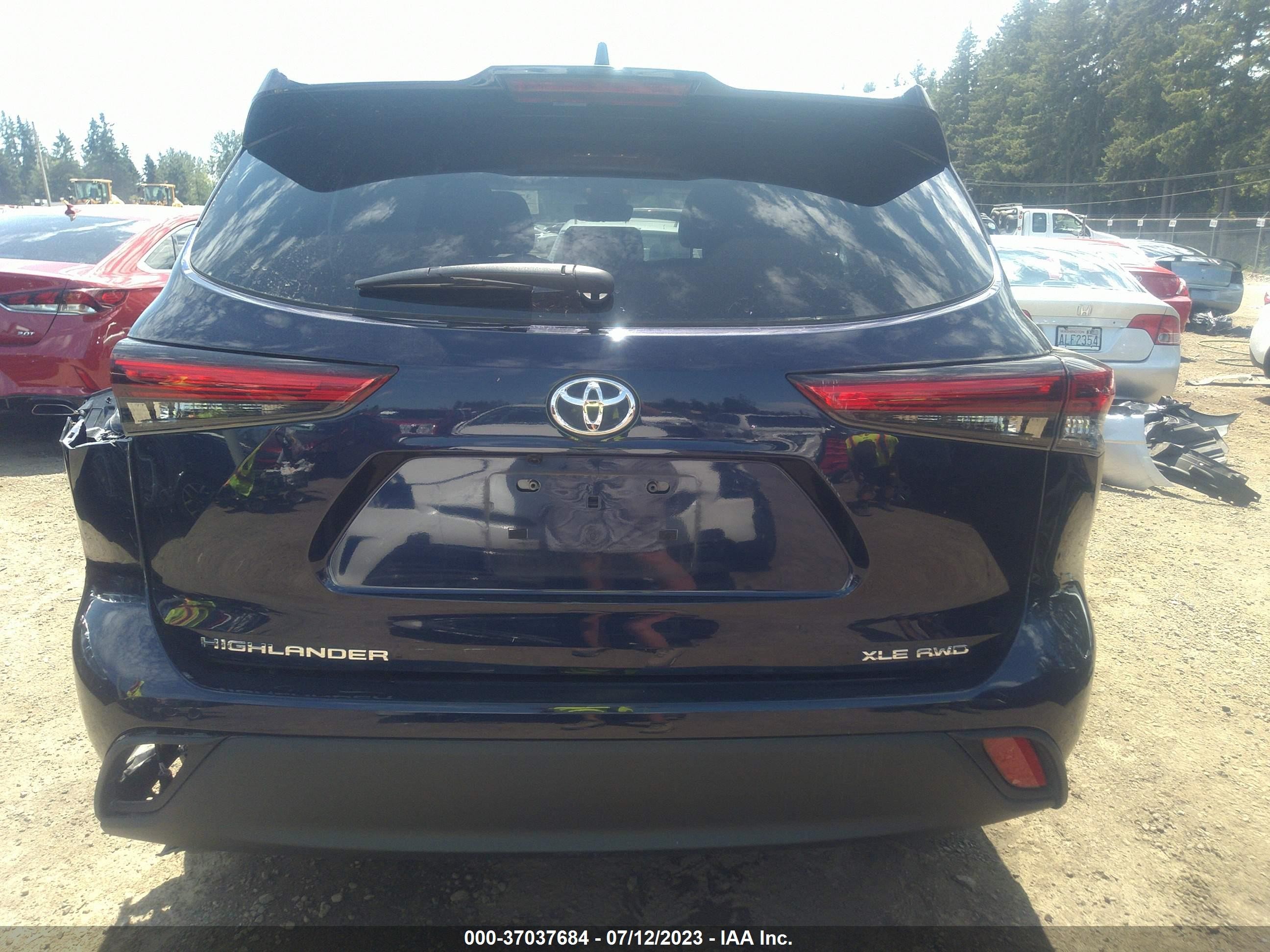 Photo 15 VIN: 5TDHZRBH8MS531479 - TOYOTA HIGHLANDER 